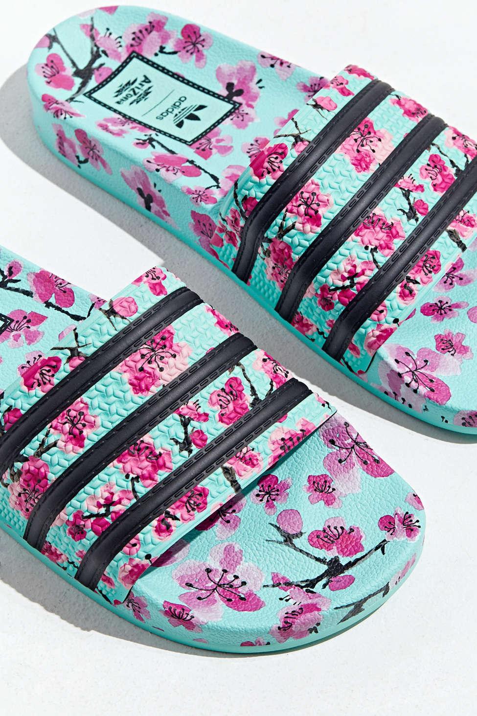 arizona iced tea adidas slides