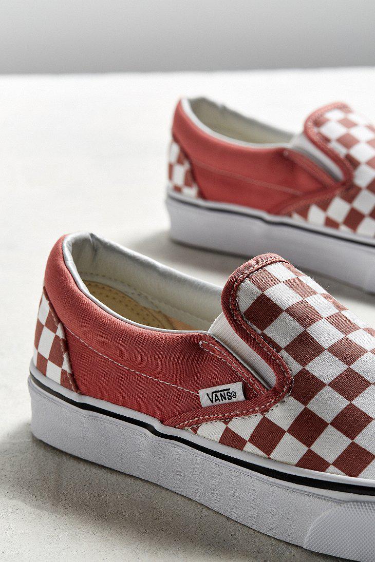 faded checkerboard vans