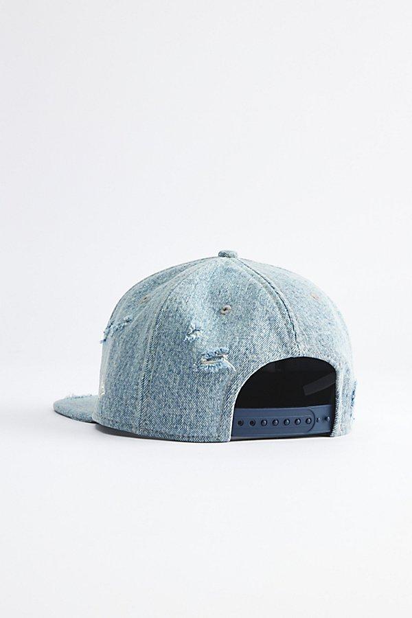 KTZ Mlb New York Yankees Distressed Denim Golf Hat in Blue for Men