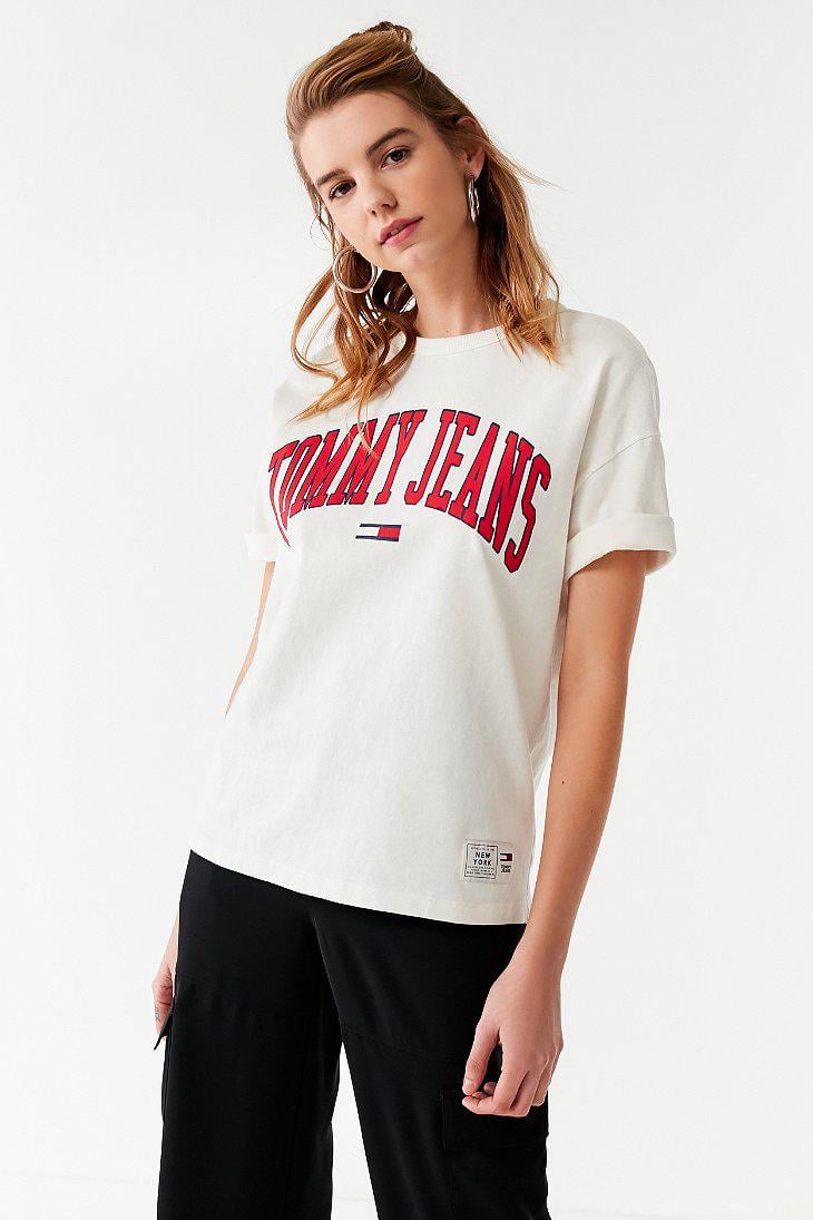 Buy Tommy Jeans Collegiate Tee | UP TO 57% OFF