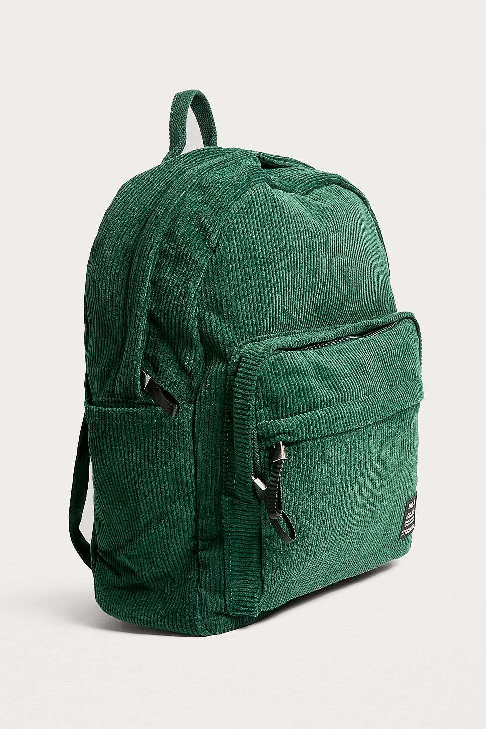 large corduroy backpack