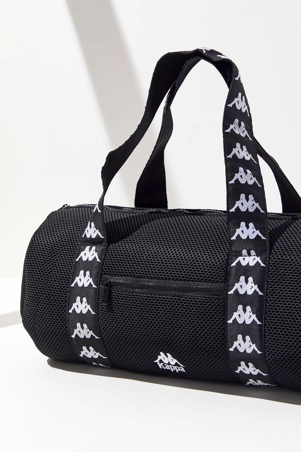 Kappa Synthetic Authentic Angy Duffle Bag in Black - Lyst