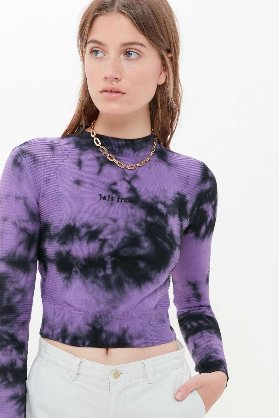 iets frans tie dye sweater