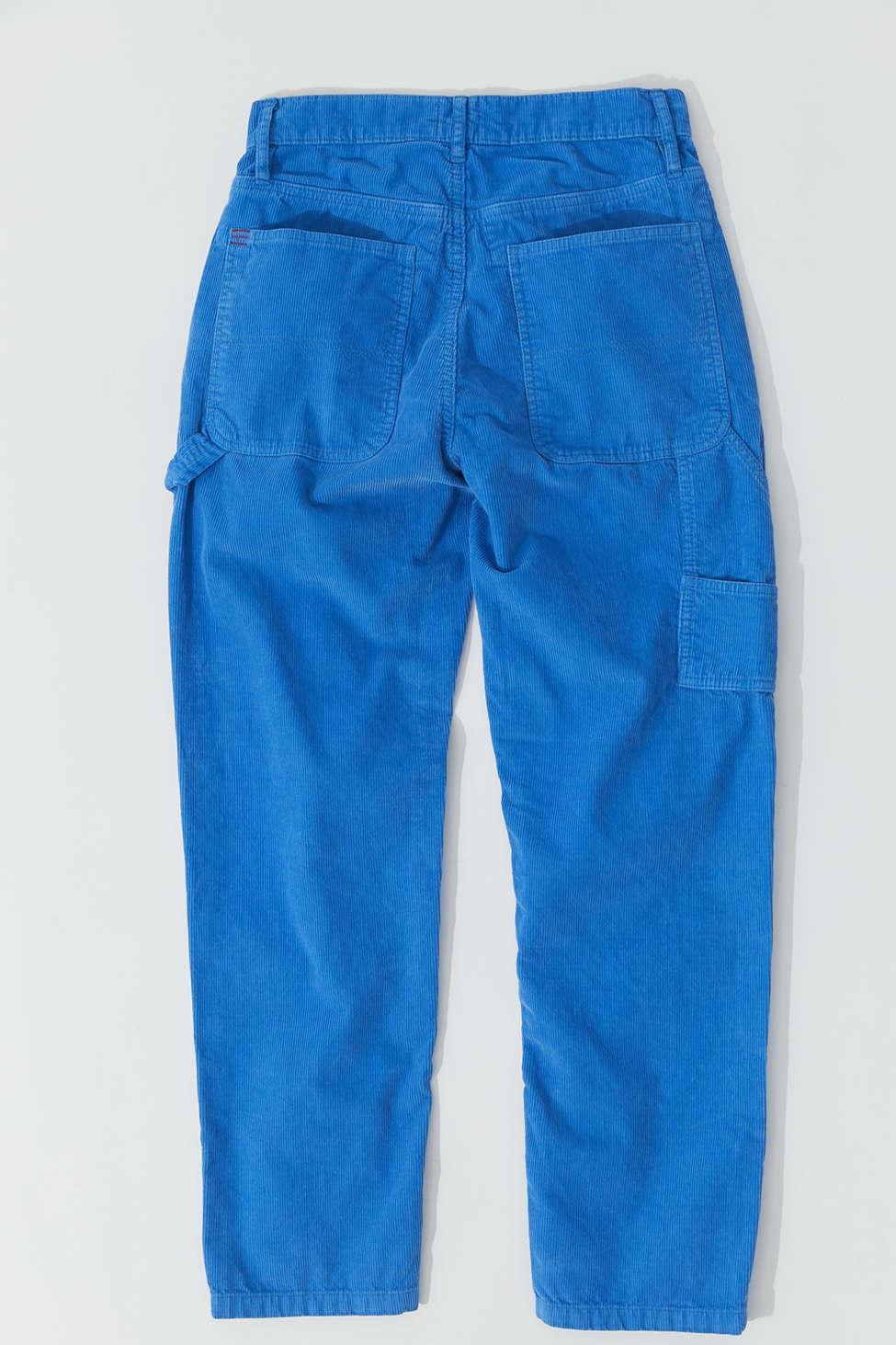BDG, Pants & Jumpsuits, Bdg Blue Corduroy Mom High Rise Pants