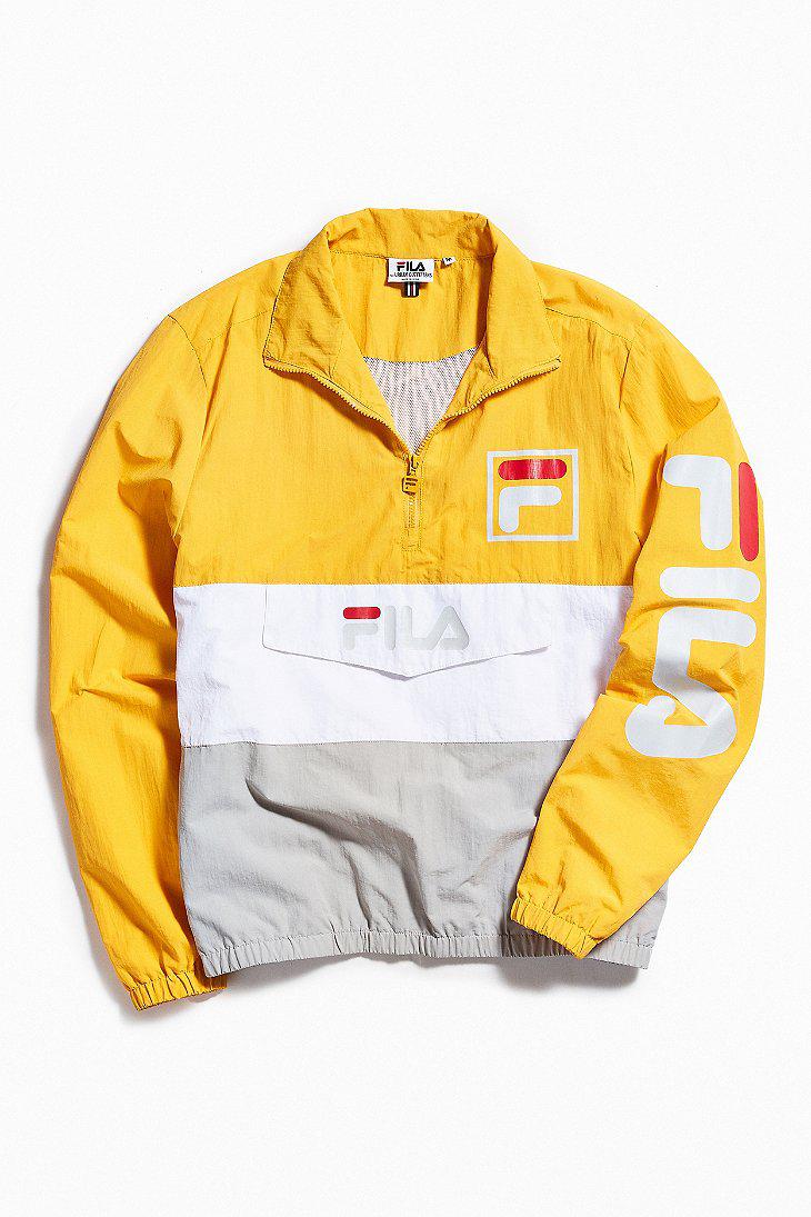 yellow sweatsuit