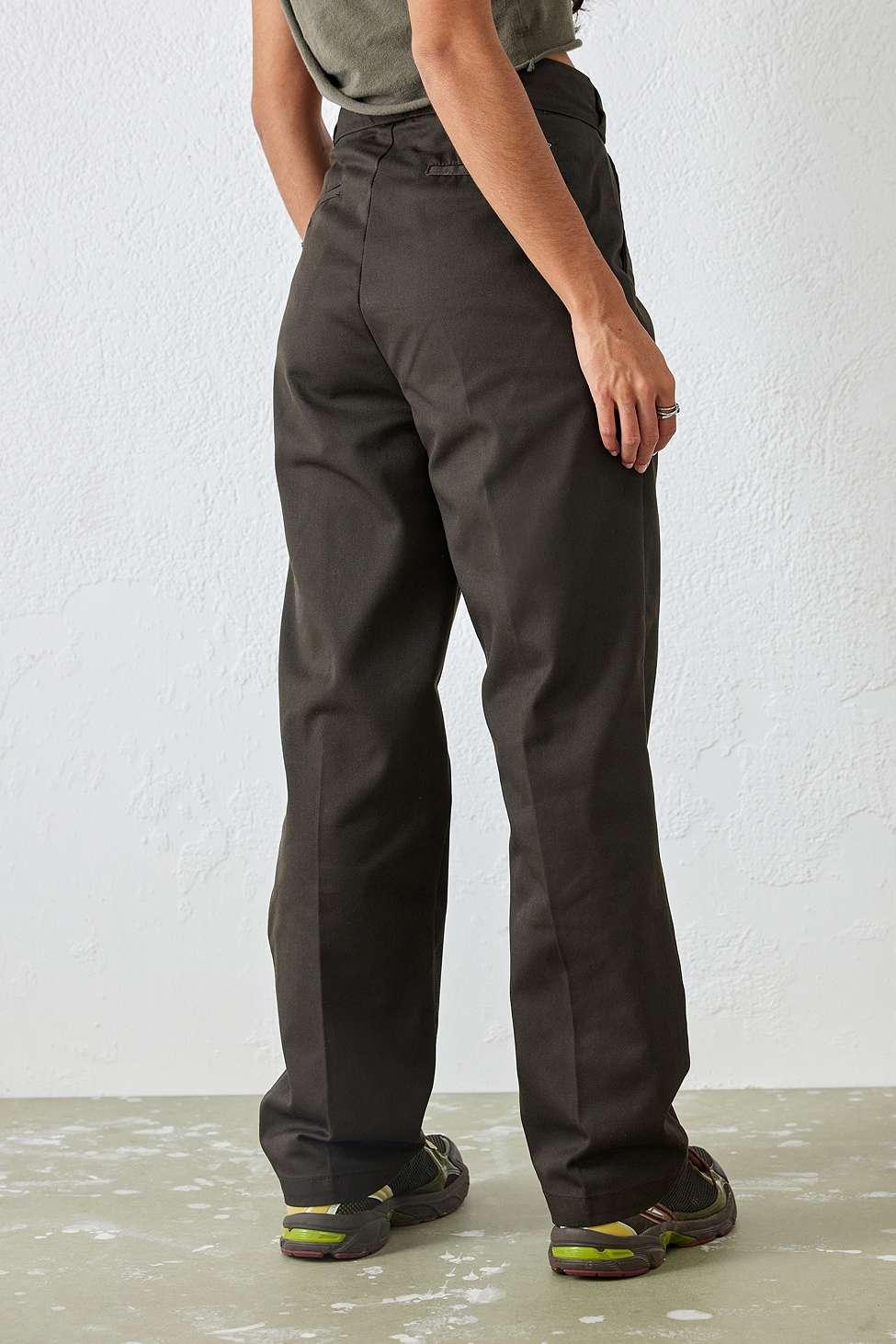 Dickies 874 Original Fit Work Pants in Brown  FallenFront