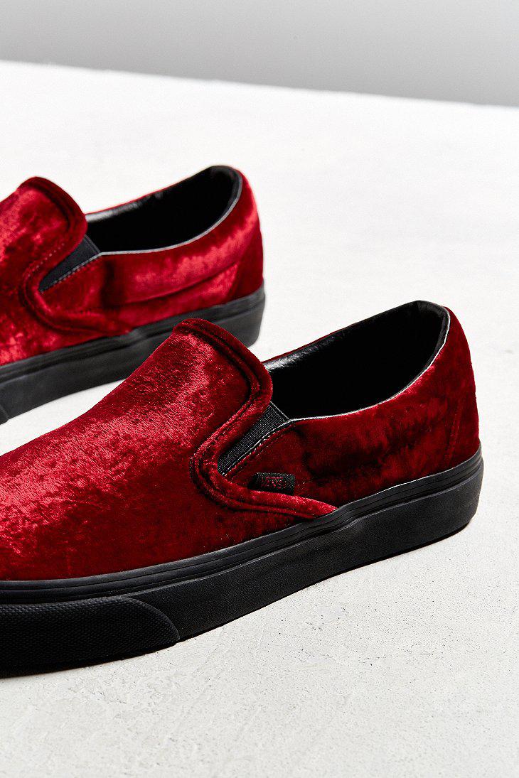 vans rojas mujer