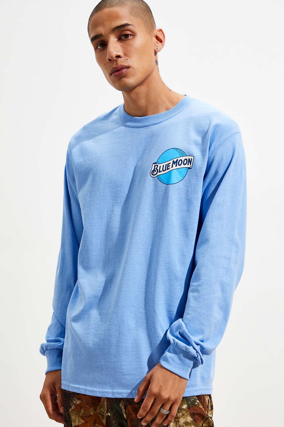 Urban Outfitters Blue Moon Denver Long Sleeve Tee for Men | Lyst