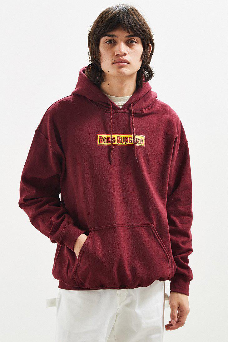 Urban Outfitters Bob's Burgers Hoodie Sweatshirt in Red for Men | Lyst
