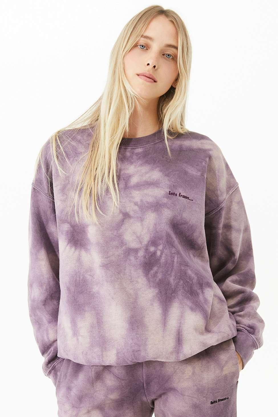 iets frans tie dye jumper