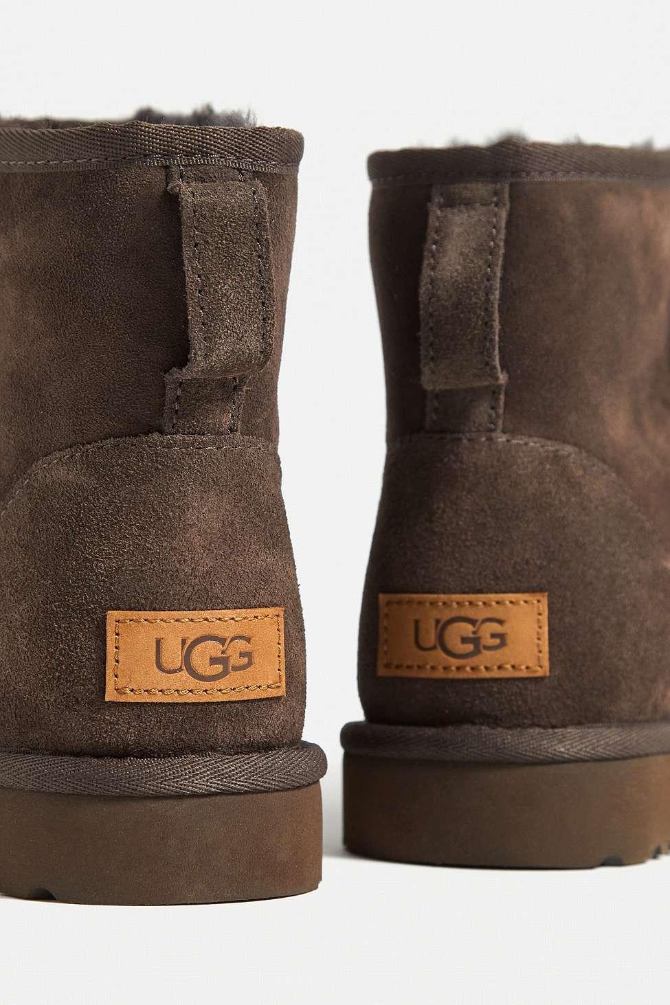 UGG Chocolate Classic Mini Ii Boots in Brown Lyst UK