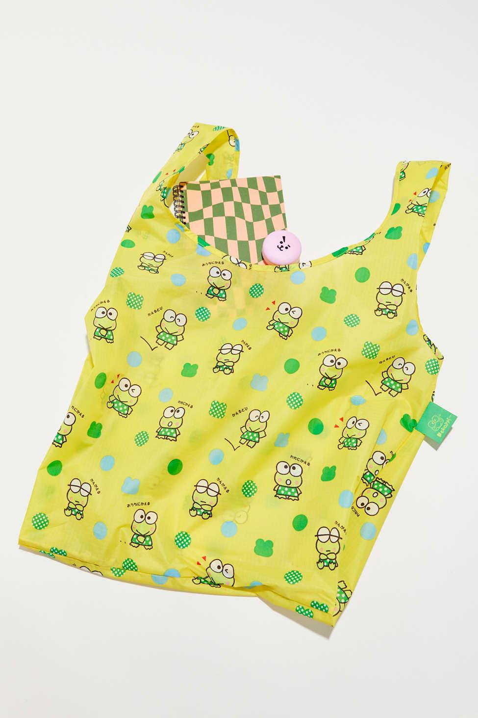 BAGGU X Hello Kitty Standard Reusable Tote Bag in Yellow Lyst