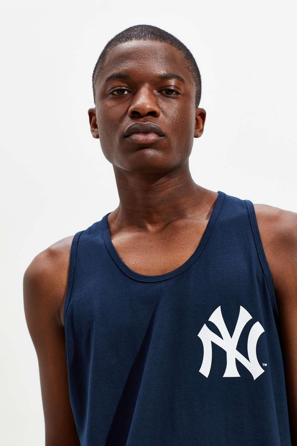 Mitchell & Ness New York Yankees Tank Top in Blue for Men