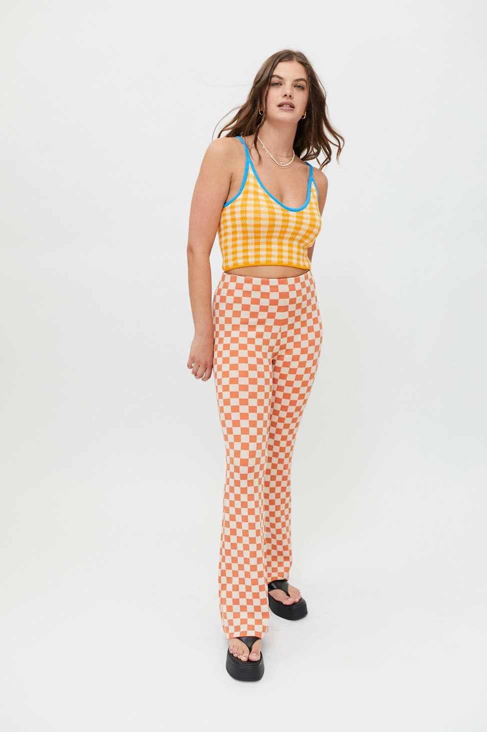 https://cdna.lystit.com/photos/urbanoutfitters/6259c42a/urban-outfitters-designer-Orange-Multi-Uo-Checkered-Knit-Flare-Pant.jpeg
