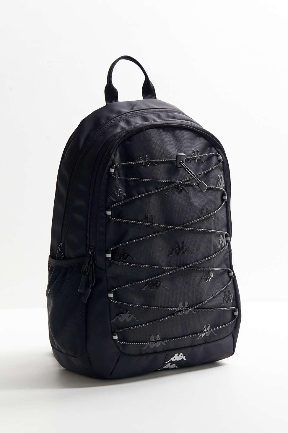 Kappa The Premium Backpack In Black And White | Lyst