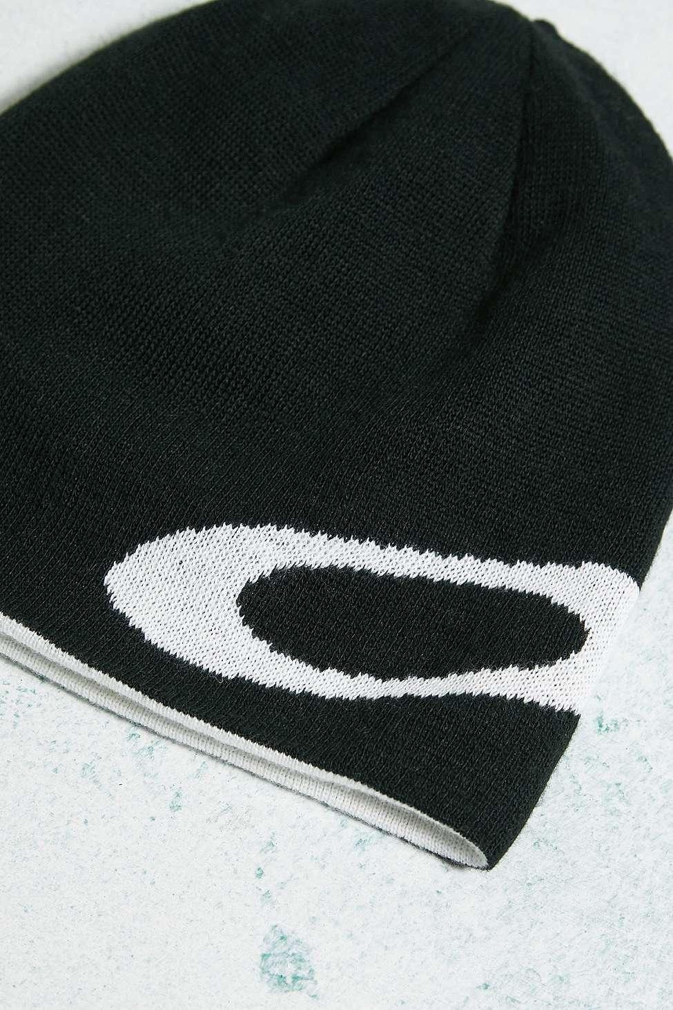 Oakley Black Ellipse Beanie | Lyst UK