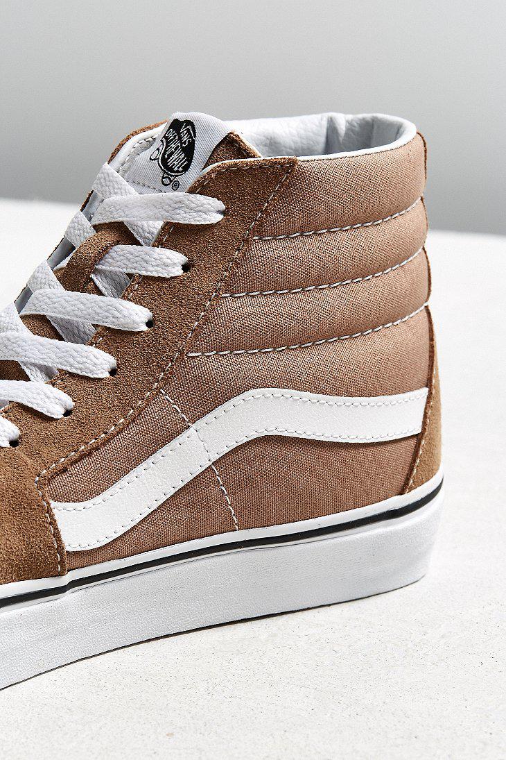 vans sk8 hi tigers eye