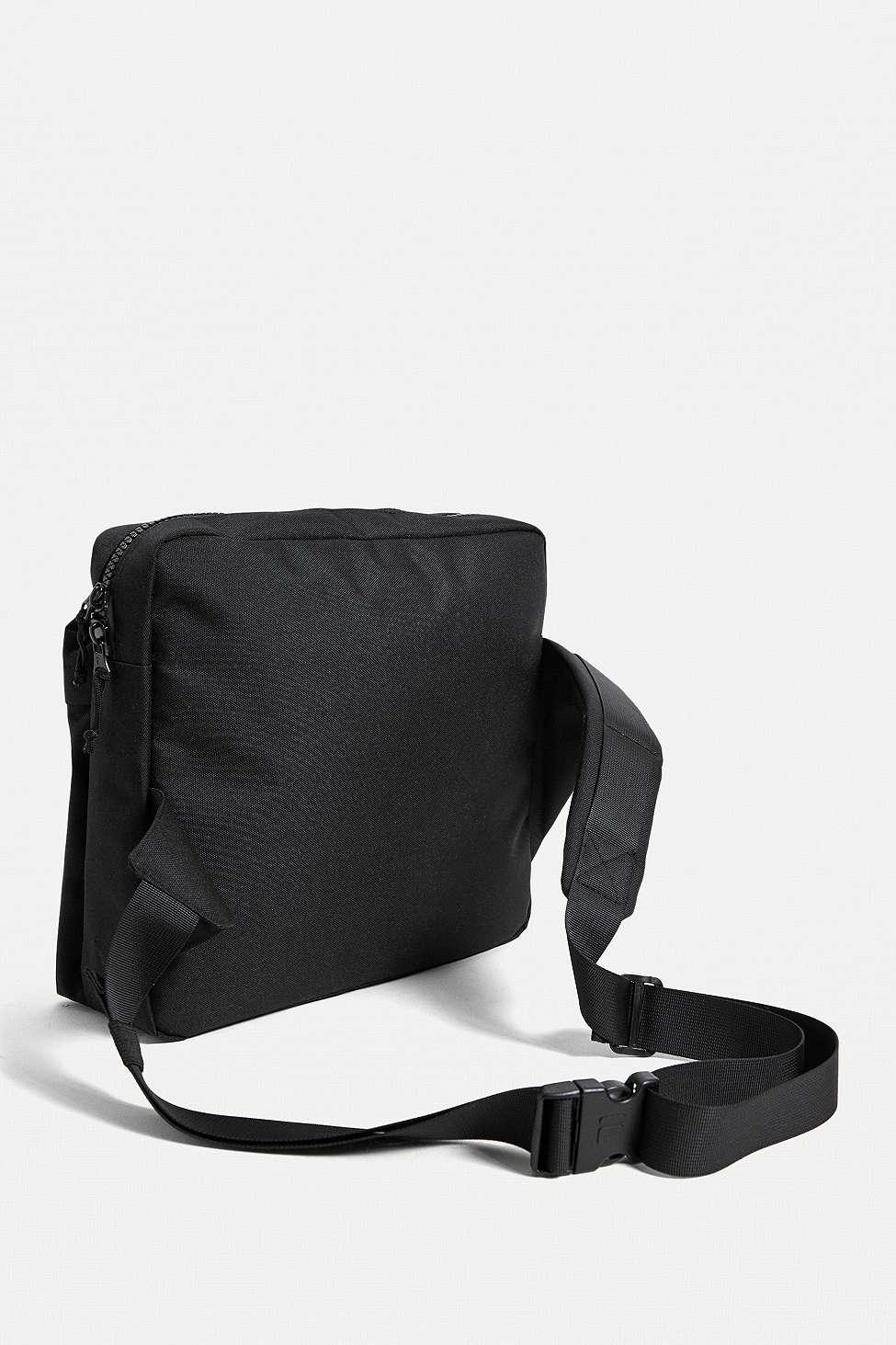 Fila Synthetic Lister Messenger Bag in Black for Men - Lyst