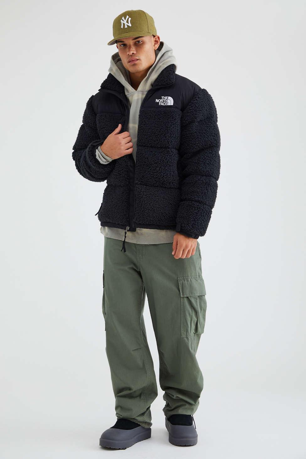 The North Face Nuptse Sherpa Quilted Puffer Jacket in Blue for Men | Lyst