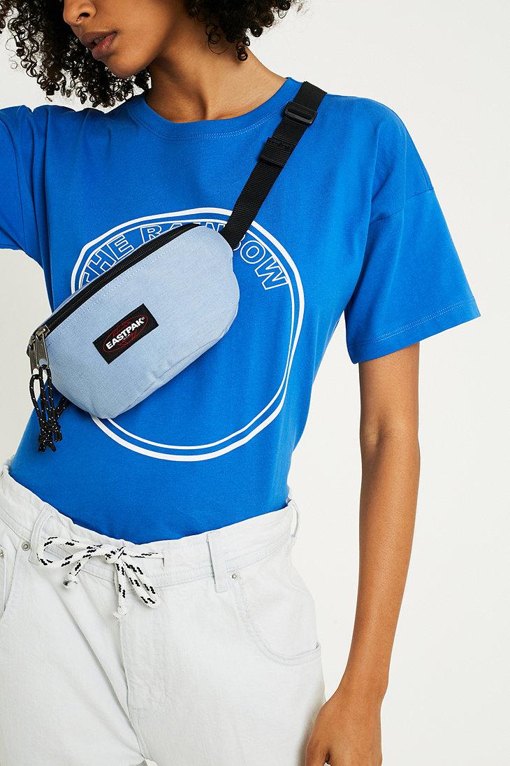 baby blue bum bag