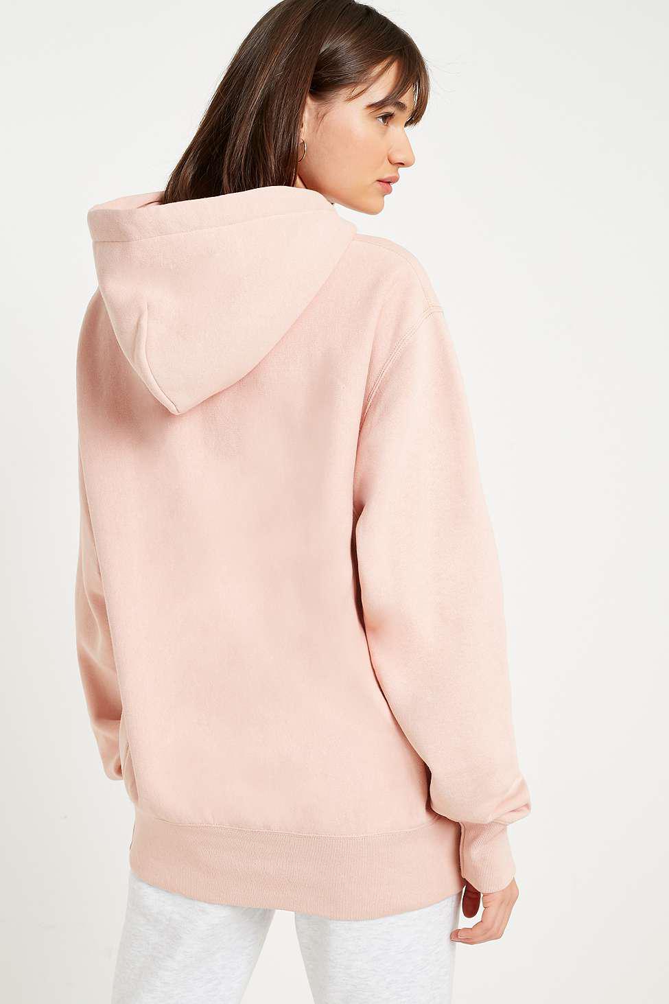 dusty rose champion hoodie