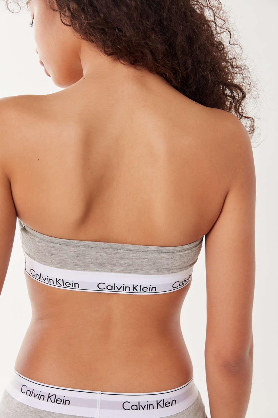Calvin Klein Calvin Klein Modern Cotton Bandeau Bra - Lyst