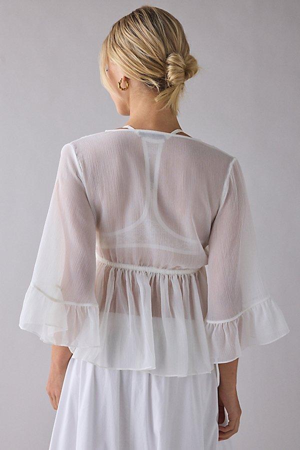 knee length dresses for ladies Asymmetrical Tiered Ruffle Midi Dress main image 1