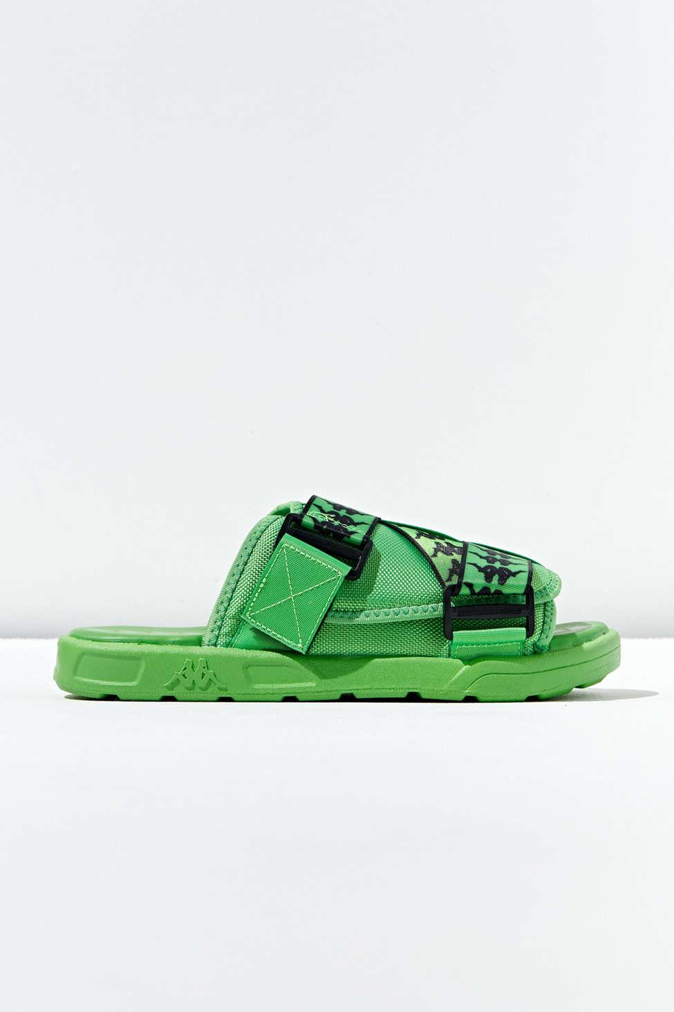 Kappa Rubber Banda Mitel 1 Sandal in Neon Green (Green) for Men | Lyst