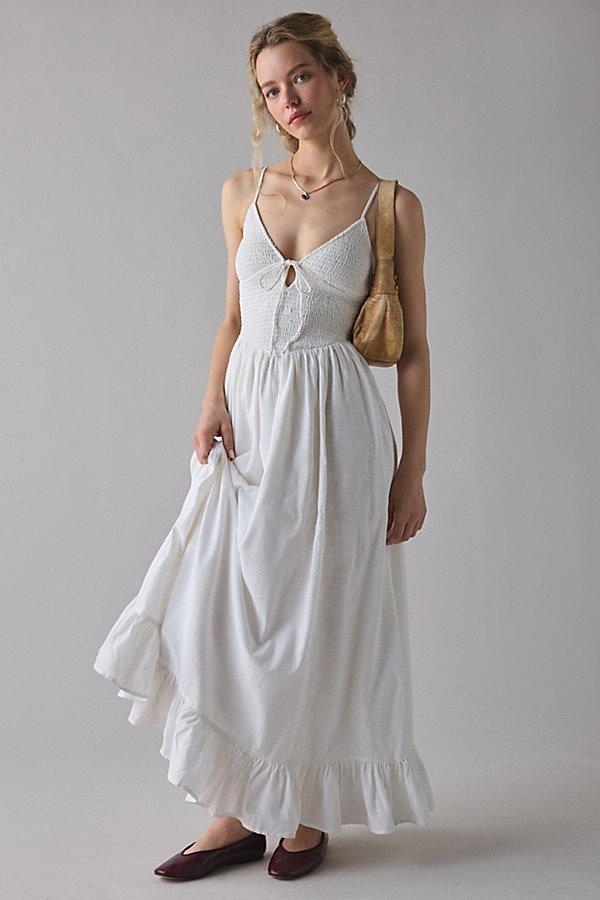 maxi dress for pregnant woman Black Tie Maxi Dress with Open Back