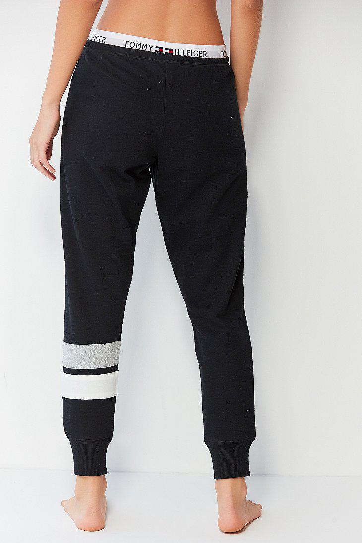 Tommy Hilfiger Tommy Hilfiger X Uo Logo Band Jogger Pant in Black | Lyst