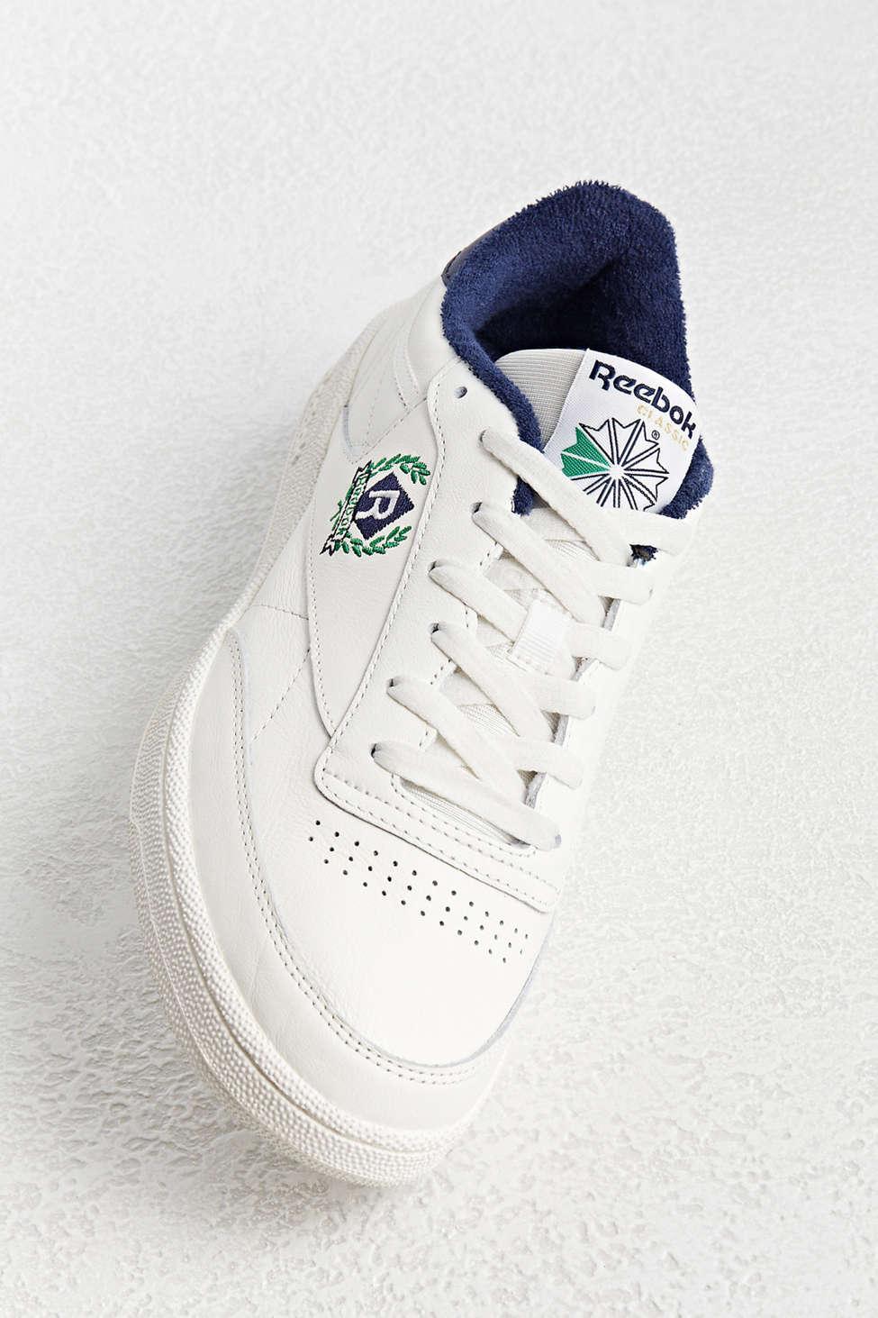 Reebok Club C 85 Crest Sneaker in White for Men | Lyst
