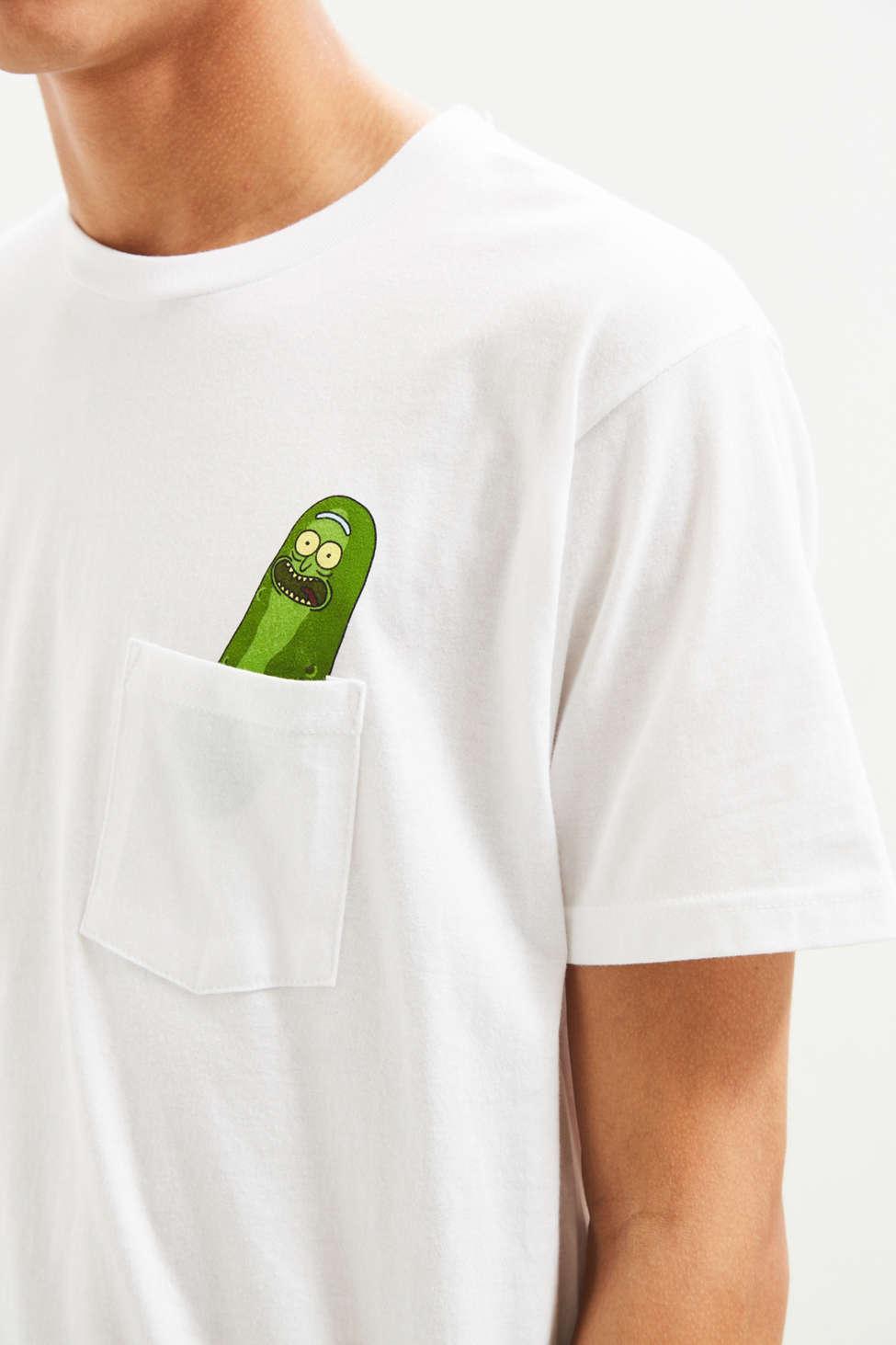 Rick And Morty Pickle Rick T Shirt Polo T Shirts Outlet Official