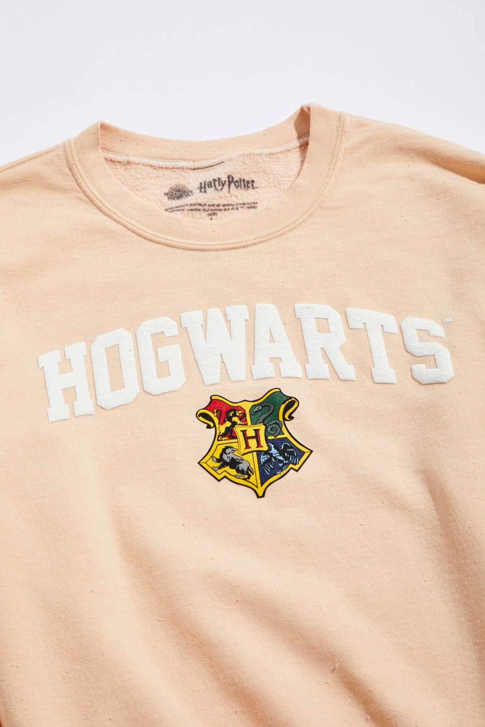 Urban Outfitters Harry Potter Hogwarts Crew Neck Collegiate Sweatshirt in  Yellow for Men | Lyst