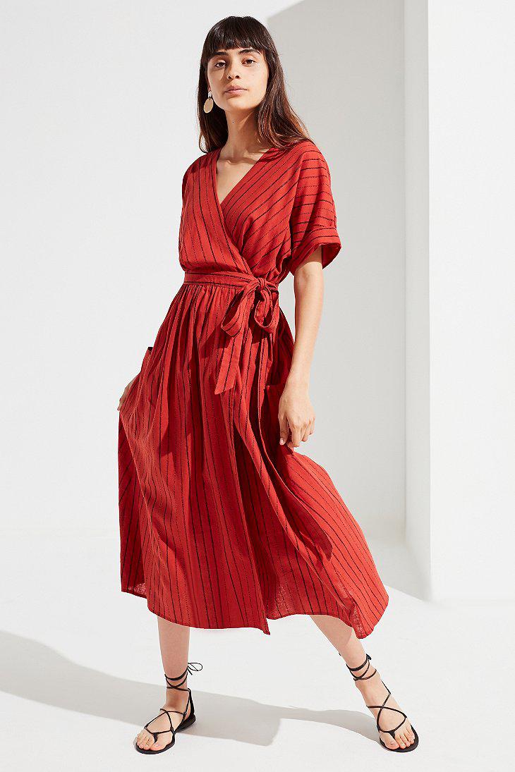uo wrap dress