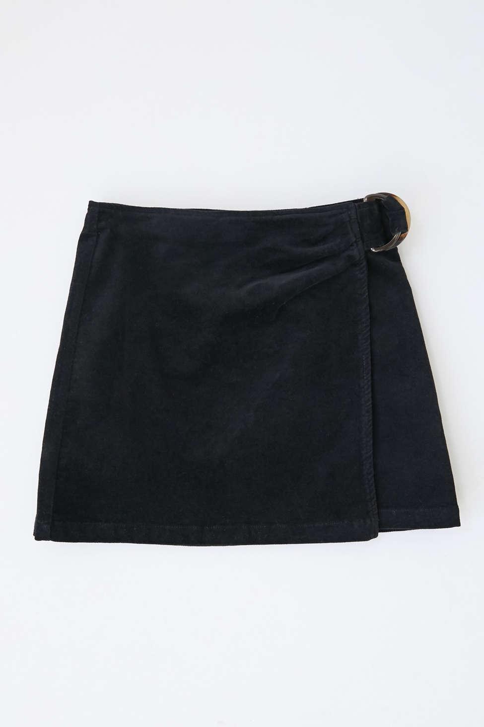 cotton on satin mini skirt
