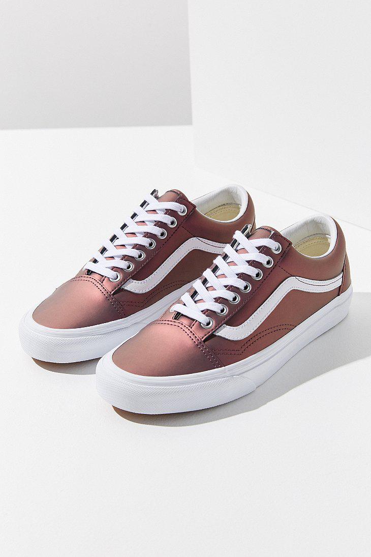 muted metallic vans old skool