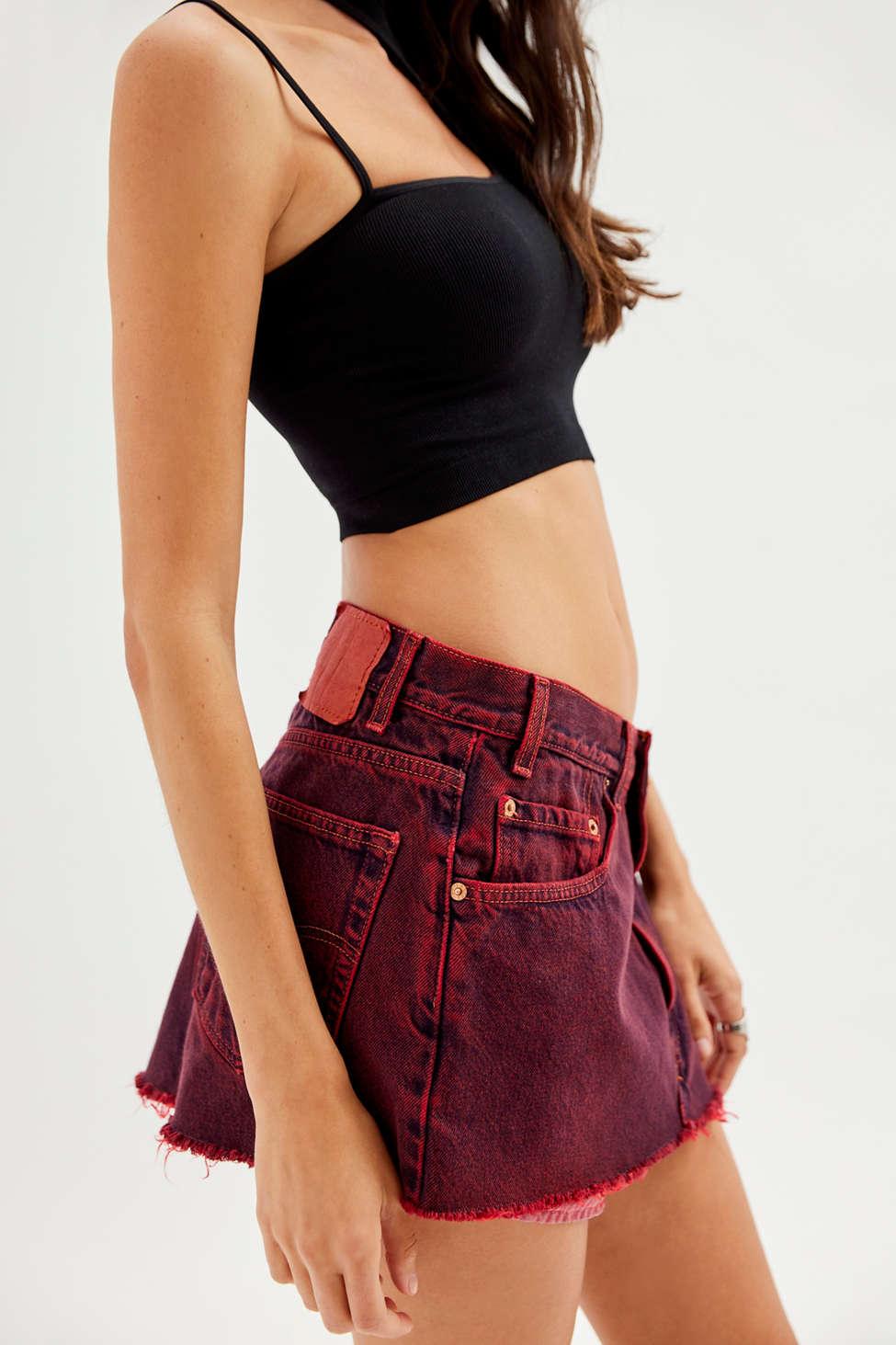 Buy FOREVER 21 Red Corduroy A Line Skirt - Skirts for Women 2435921 | Myntra