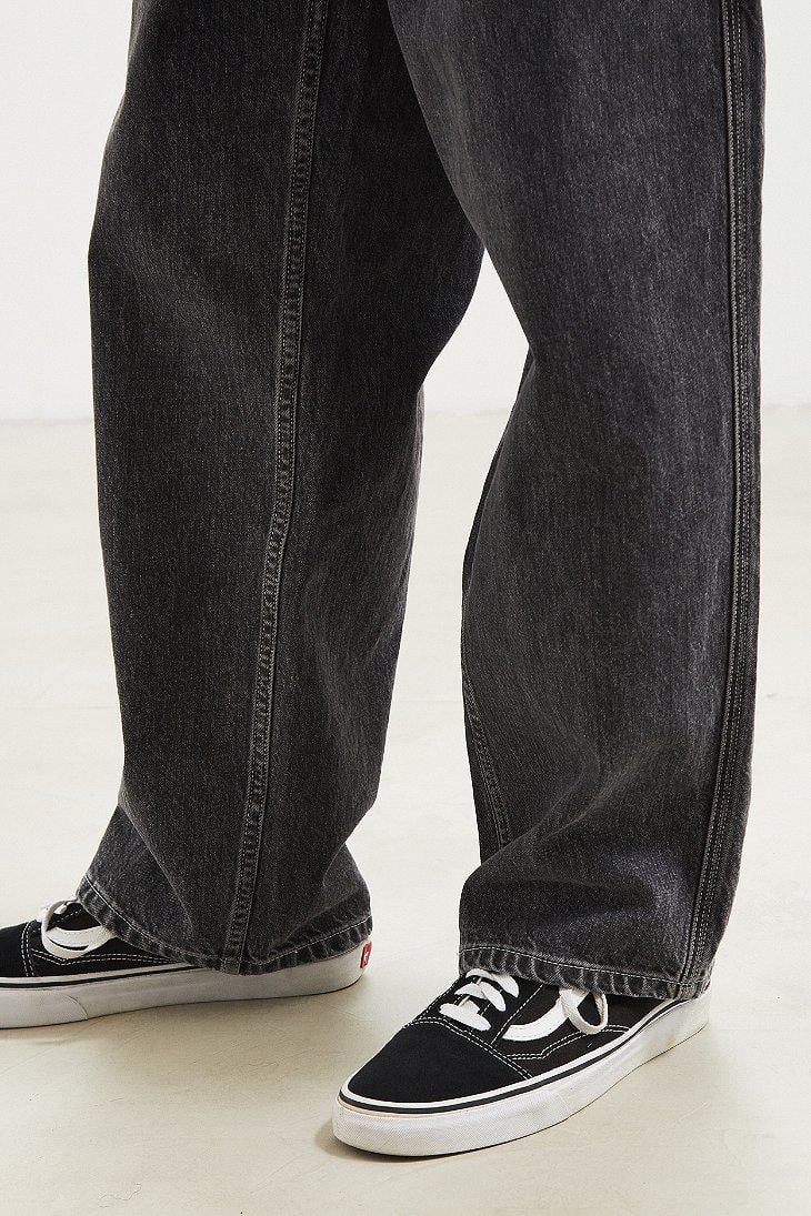 Top 72+ imagen levi’s black baggy jeans