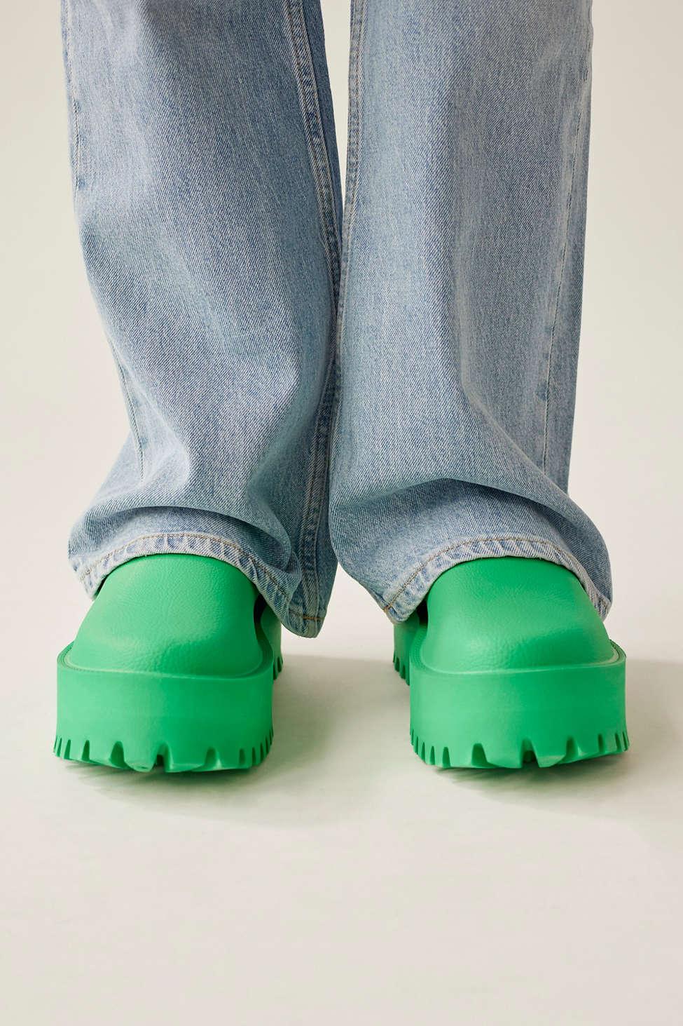 Jeffrey Campbell Clogge Platform Mule in Green | Lyst