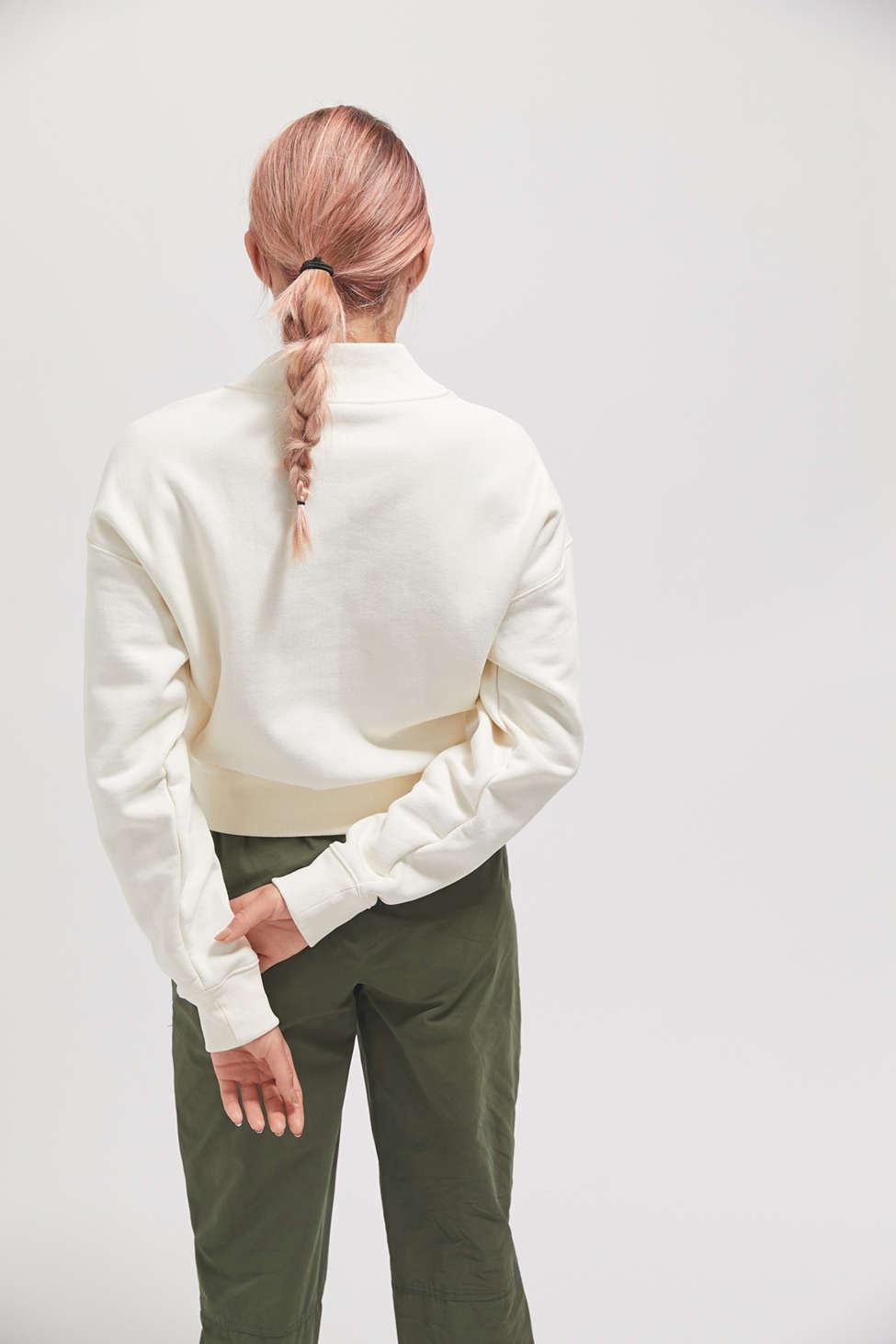 champion uo exclusive reverse weave mock neck sweatshir