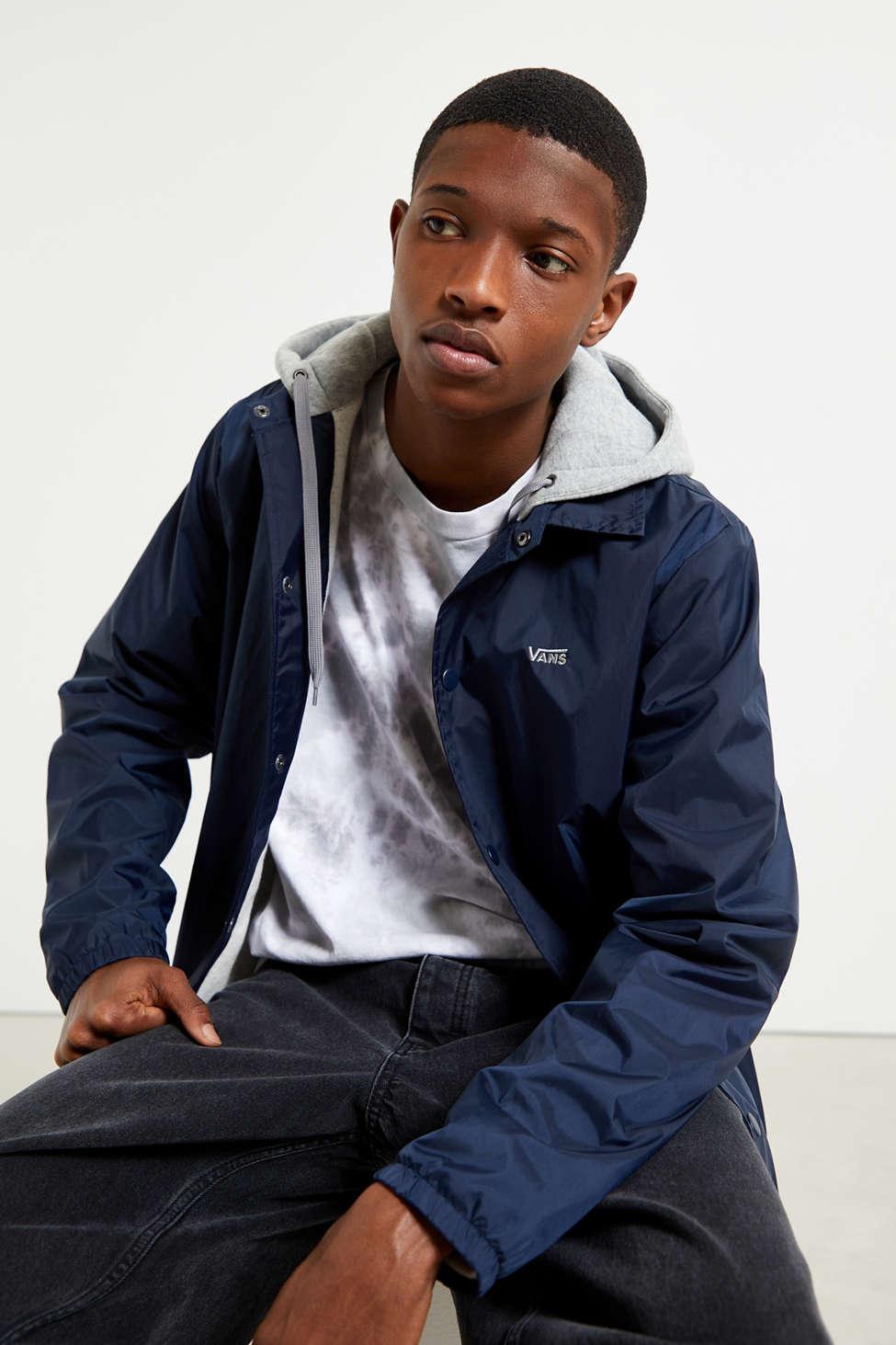 Navy blue vans jacket best sale