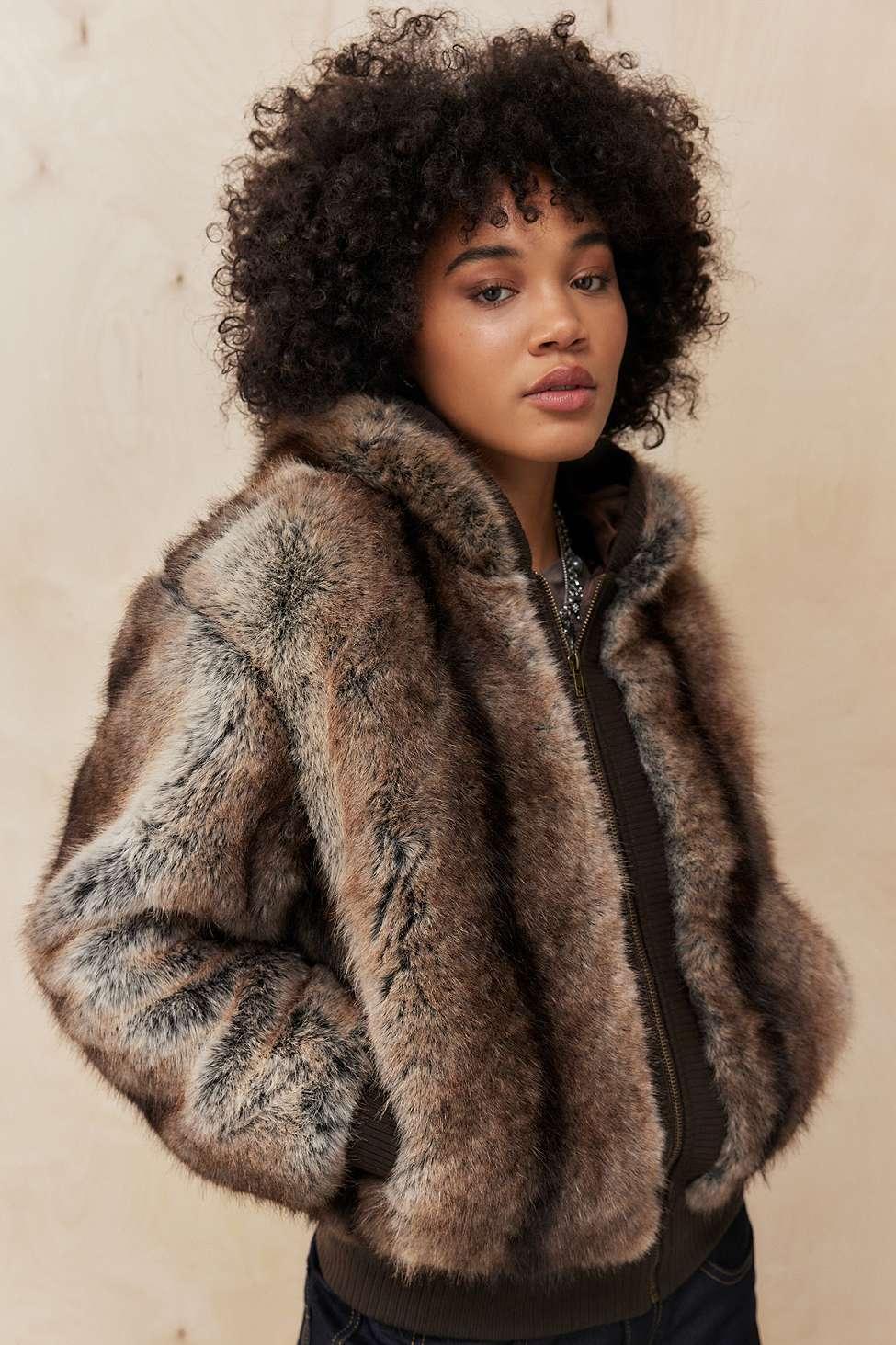 【JADED LONDON】関税/送料込み Seone Faux Fur Jacket Shop Seone Faux Fur Jacket | Jaded London | Clothing