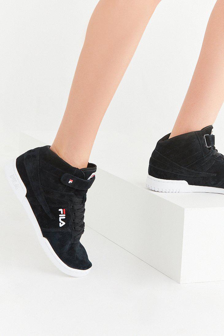 Fila Suede Fila F13 Sneaker in Black Lyst