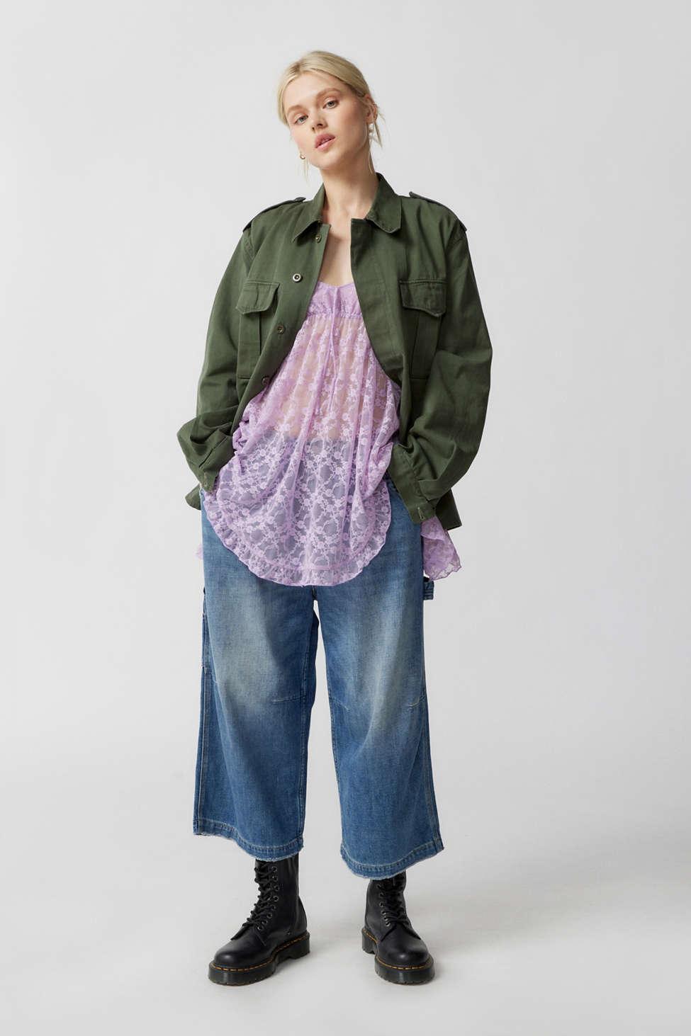 Out From Under Let's Dream Sheer Lace Slip Dress In Lavender,at Urban  Outfitters in Purple | Lyst