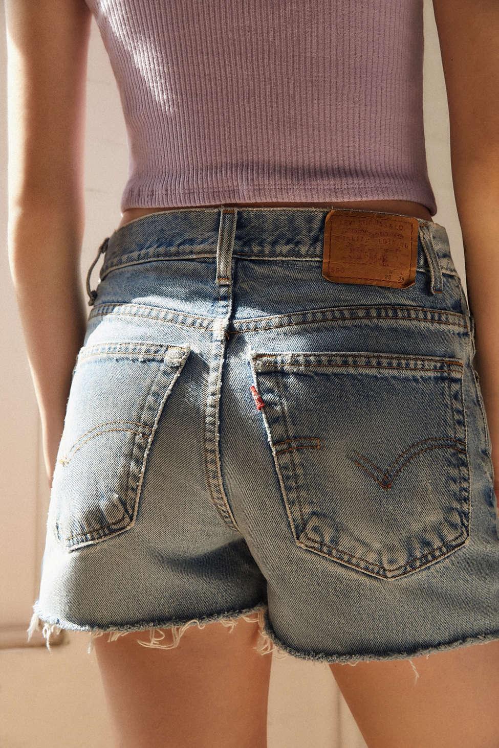 Levi's Urban Renewal Recycled Levi's Low-rise Slouchy Denim Short | Lyst  Canada