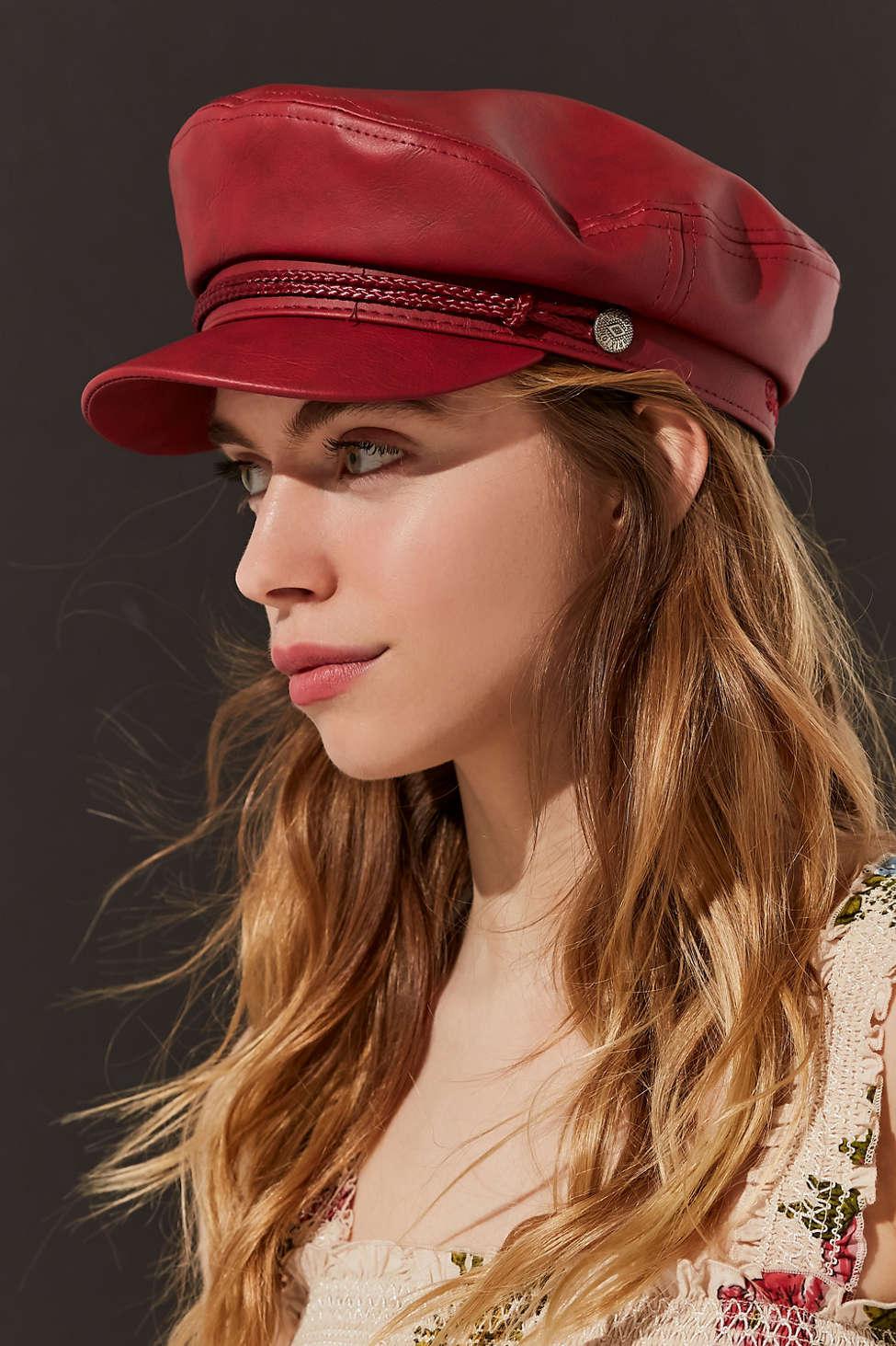 Brixton Uo Exclusive Fiddler Fisherman Hat Red | Lyst