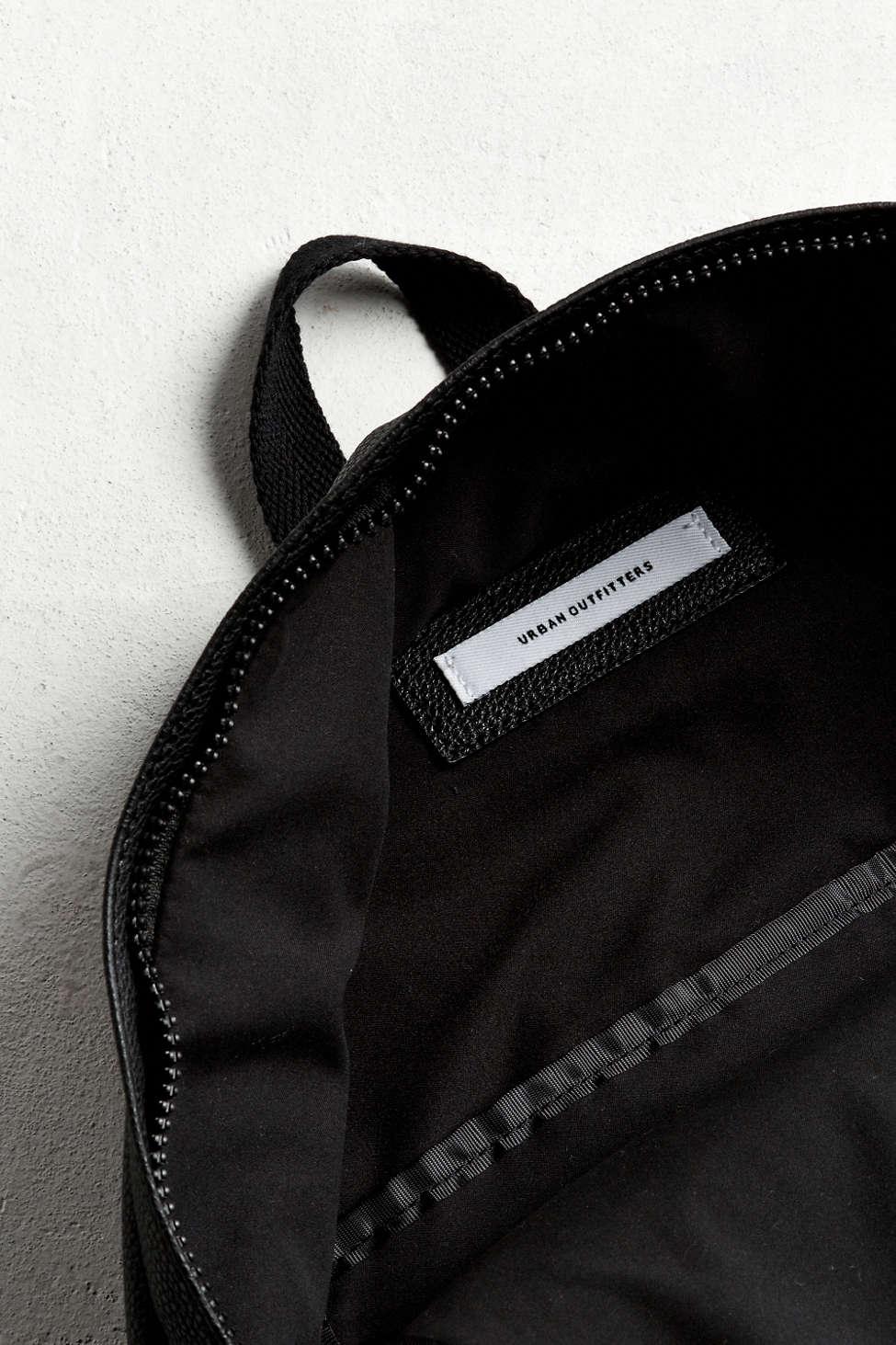 uo faux leather backpack