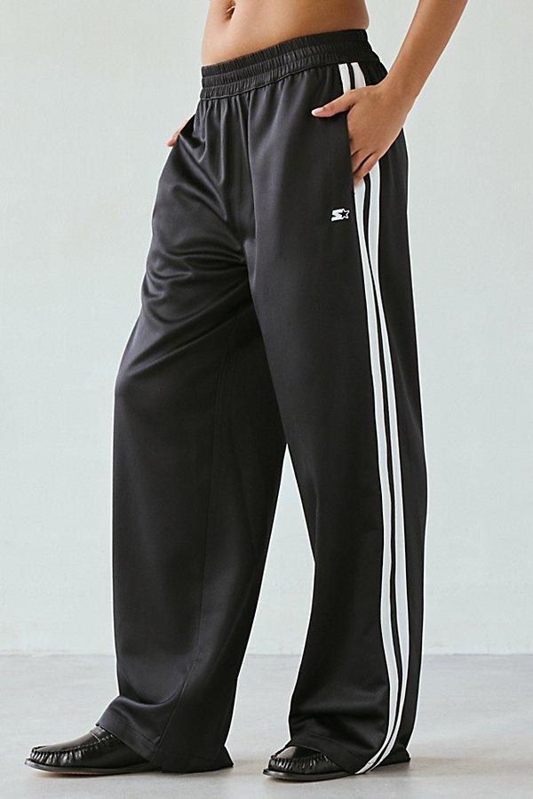 アギアトATTACHMENT Pants Side Stripe Wide Starter Side-Stripe Wide-Leg Track Pant | Urban Outfitters