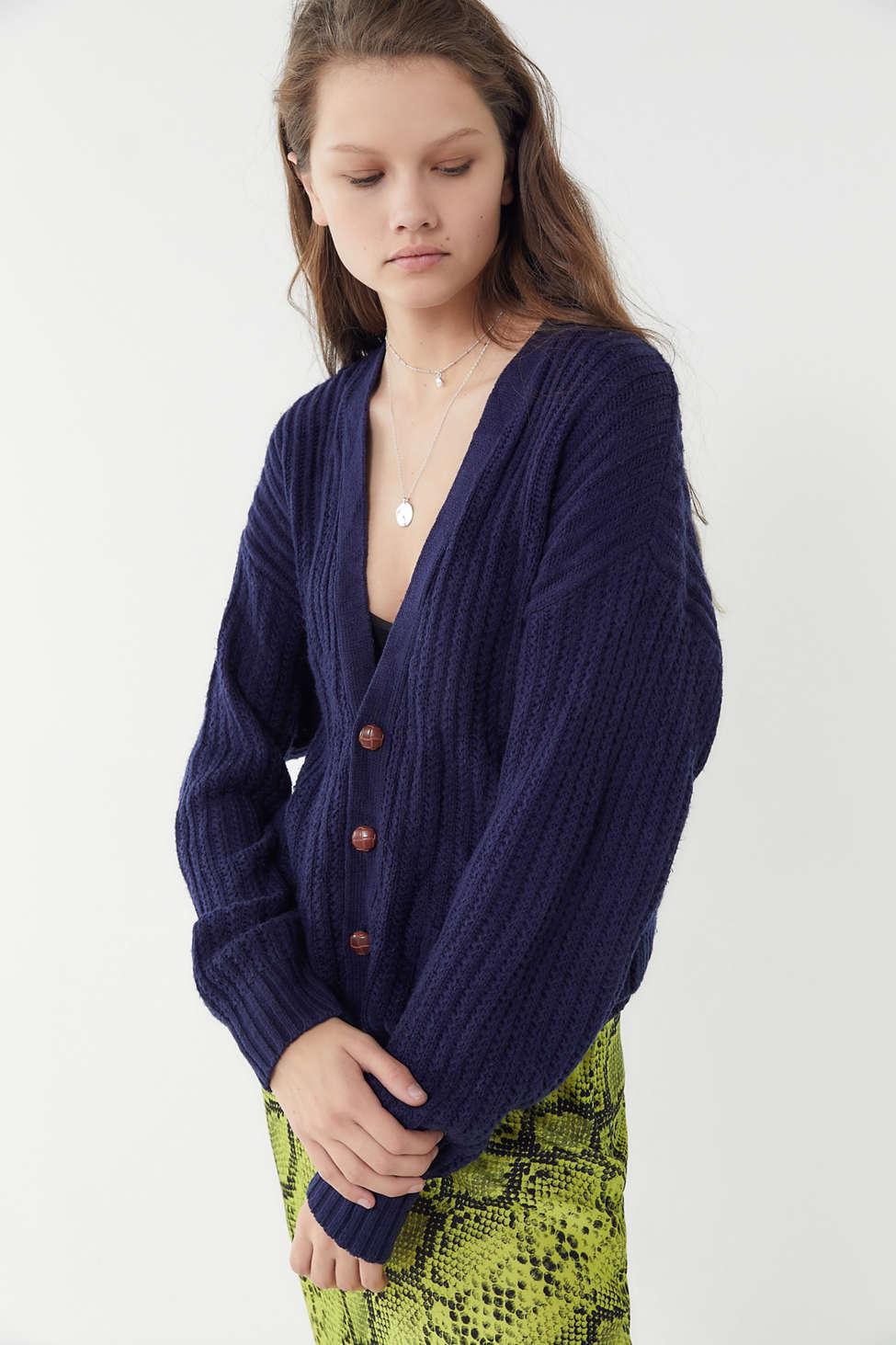 vintage grandpa cardigan