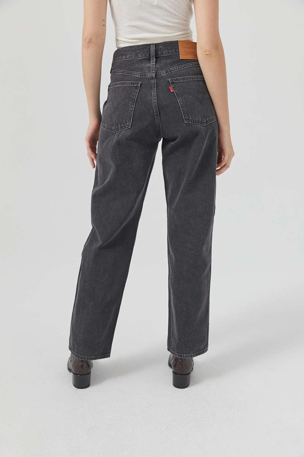 levis black jean